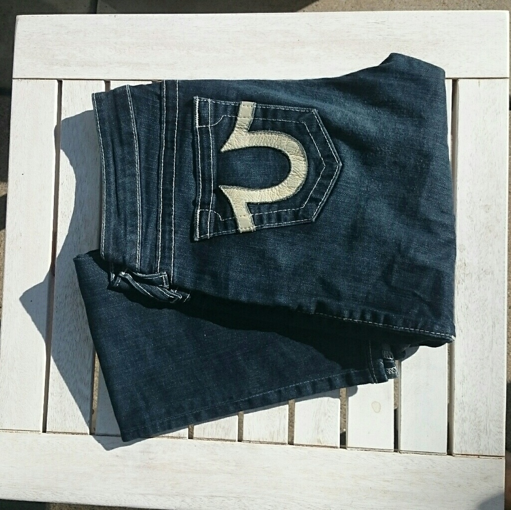 True religion dark wash jean